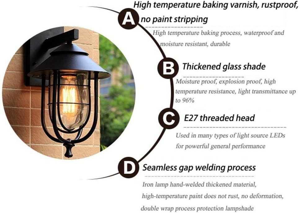 Outdoor Industrial Pendant Light 💡🌿 Waterproof & Stylish Vibes ✨🏡