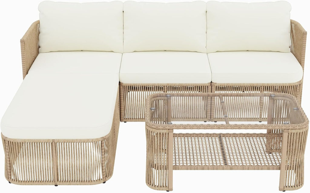 Outdoor Lounge Set 🌿☀️ Cozy Patio Conversation 🛋️✨